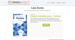 Desktop Screenshot of letrainde13h37.fr